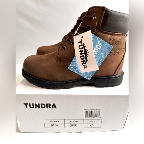 Tundra Thermolite Insulated Waterproof Chocolate Brown Boots Men’s/Women… - Picture 8 of 13